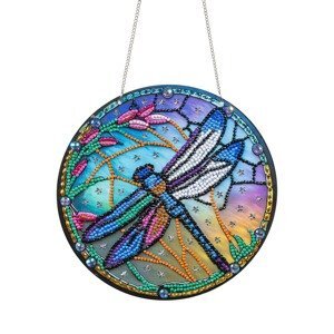 Diamond Painting Hängedeko "Libelle"