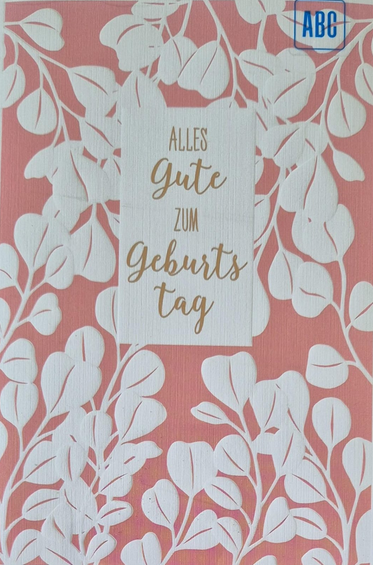 Alles Gute zum Geburtstag (B6)