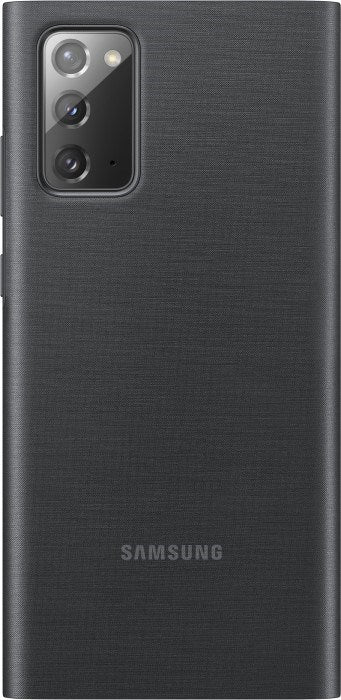 Samsung Clear view cover für Galaxy Note20 - schwarz - Retoure