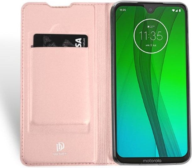 Dux Ducis Motorola Moto G7/G7 Plus Hülle - Handy Bookcover - Skin Pro Series - rosegold - Retoure