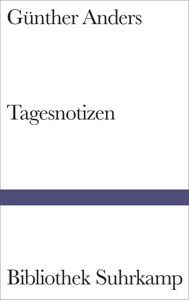 Tagesnotizen (Günther Anders)