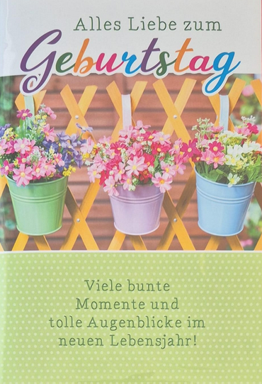 Alles Gute zum Geburtstag (B6)