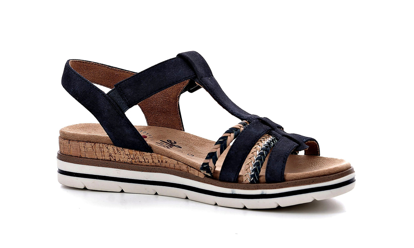 Damen-Sandale "Lilly" blau (Grösse: 40)