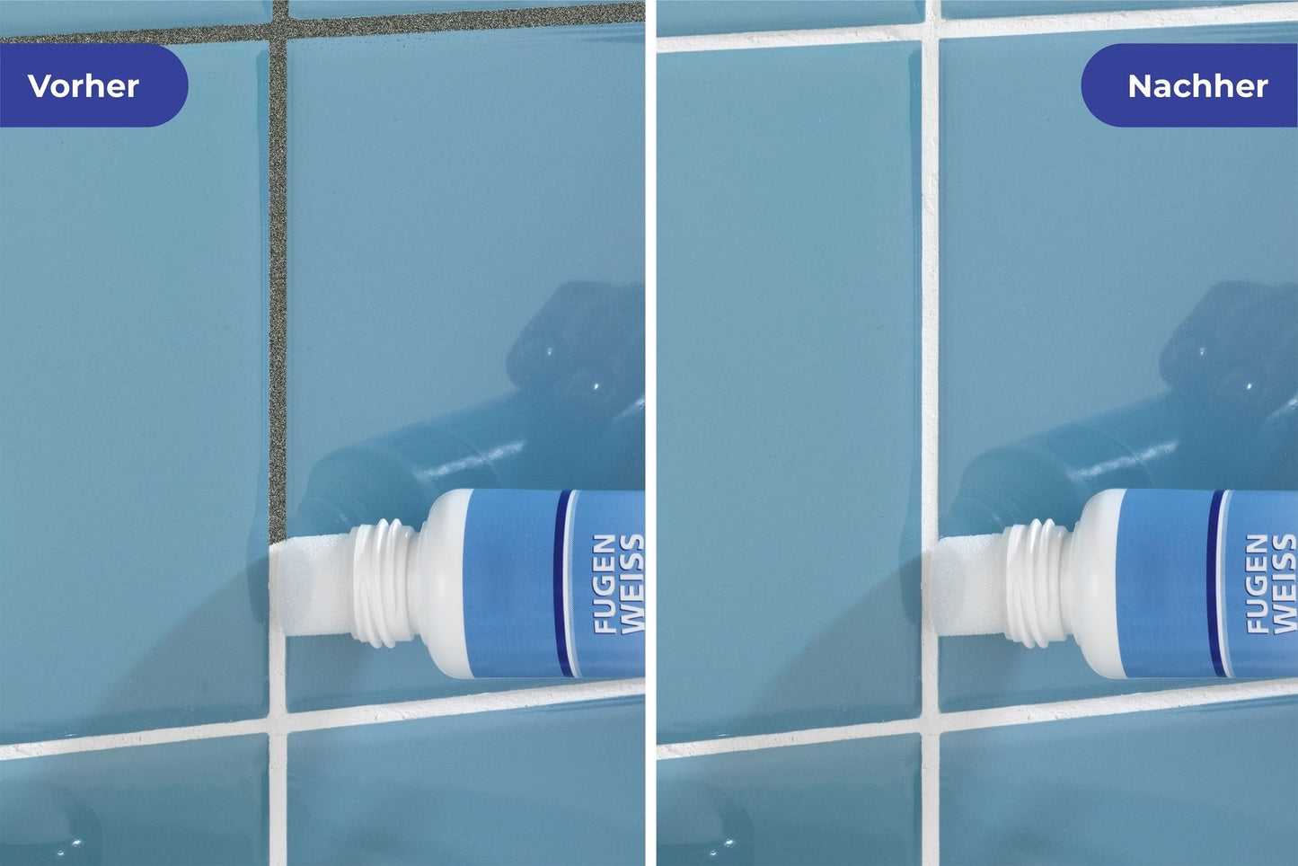 Fugenweiss mit Schwammaufträger 125 ml