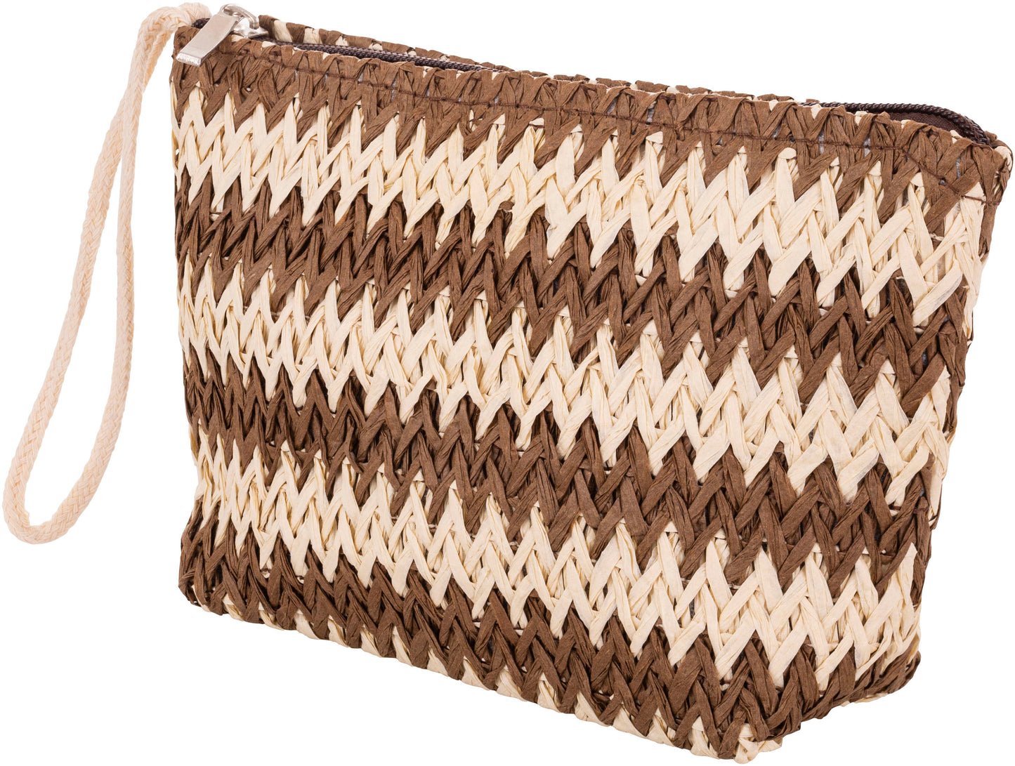 Kosmetiktasche "Raja" (Farbe: Natur)