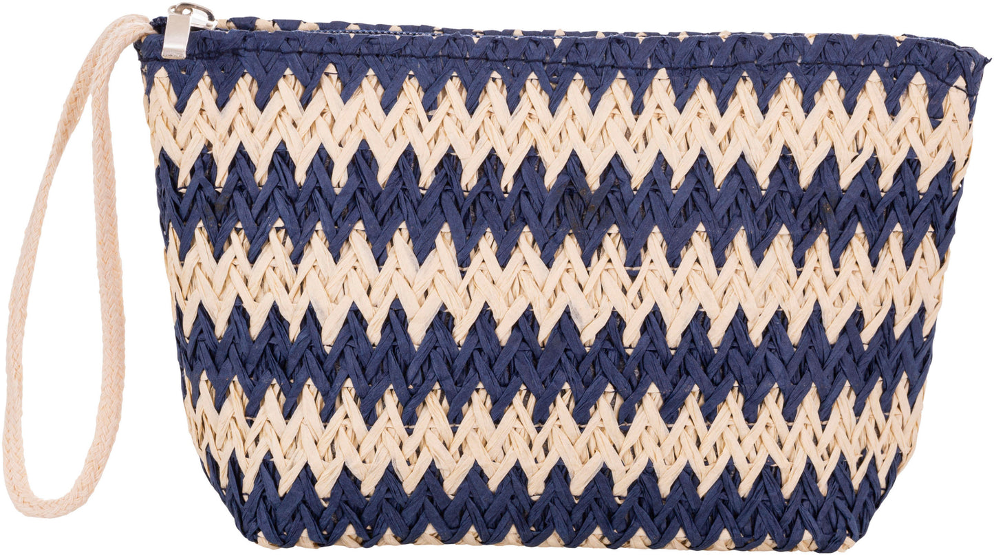 Kosmetiktasche "Raja" (Farbe: Blau)