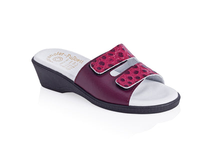 Leder-Pantolette (Grösse: 42)