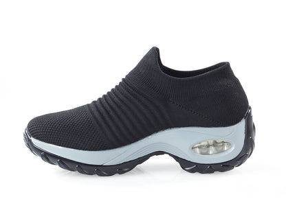 Freizeitschuh "Stretch", schwarz (Grösse: 40)