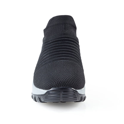 Freizeitschuh "Stretch", schwarz (Grösse: 40)