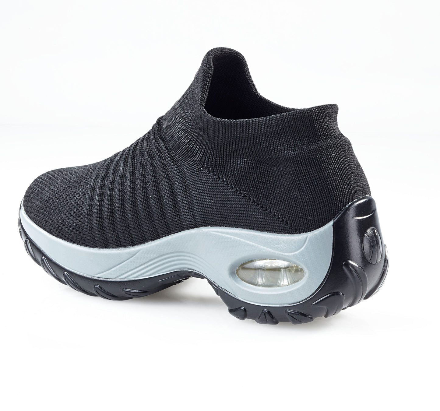 Freizeitschuh "Stretch", schwarz (Grösse: 40)