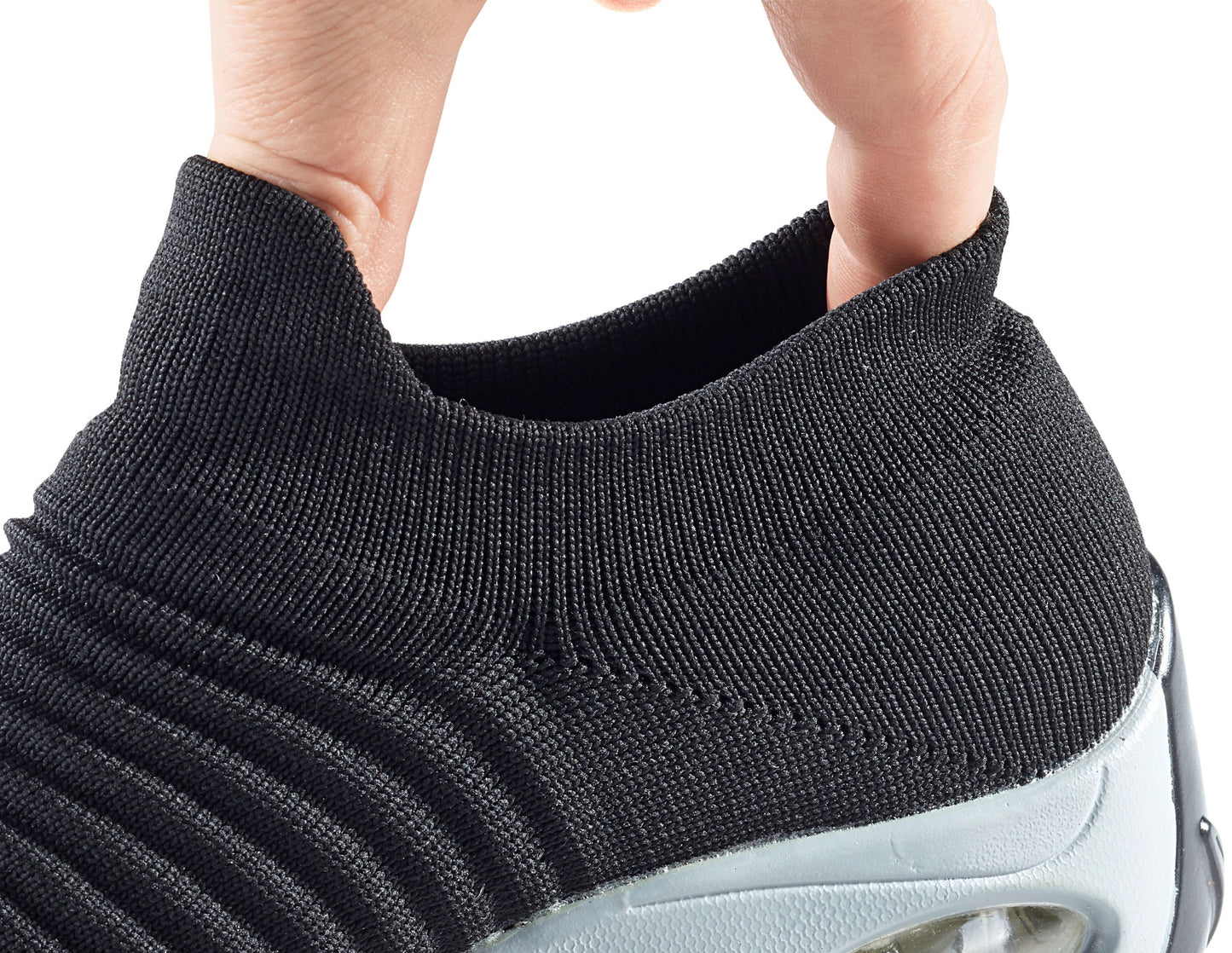 Freizeitschuh "Stretch", schwarz (Grösse: 40)