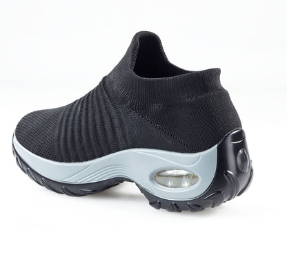 Freizeitschuh "Stretch", schwarz (Grösse: 41)