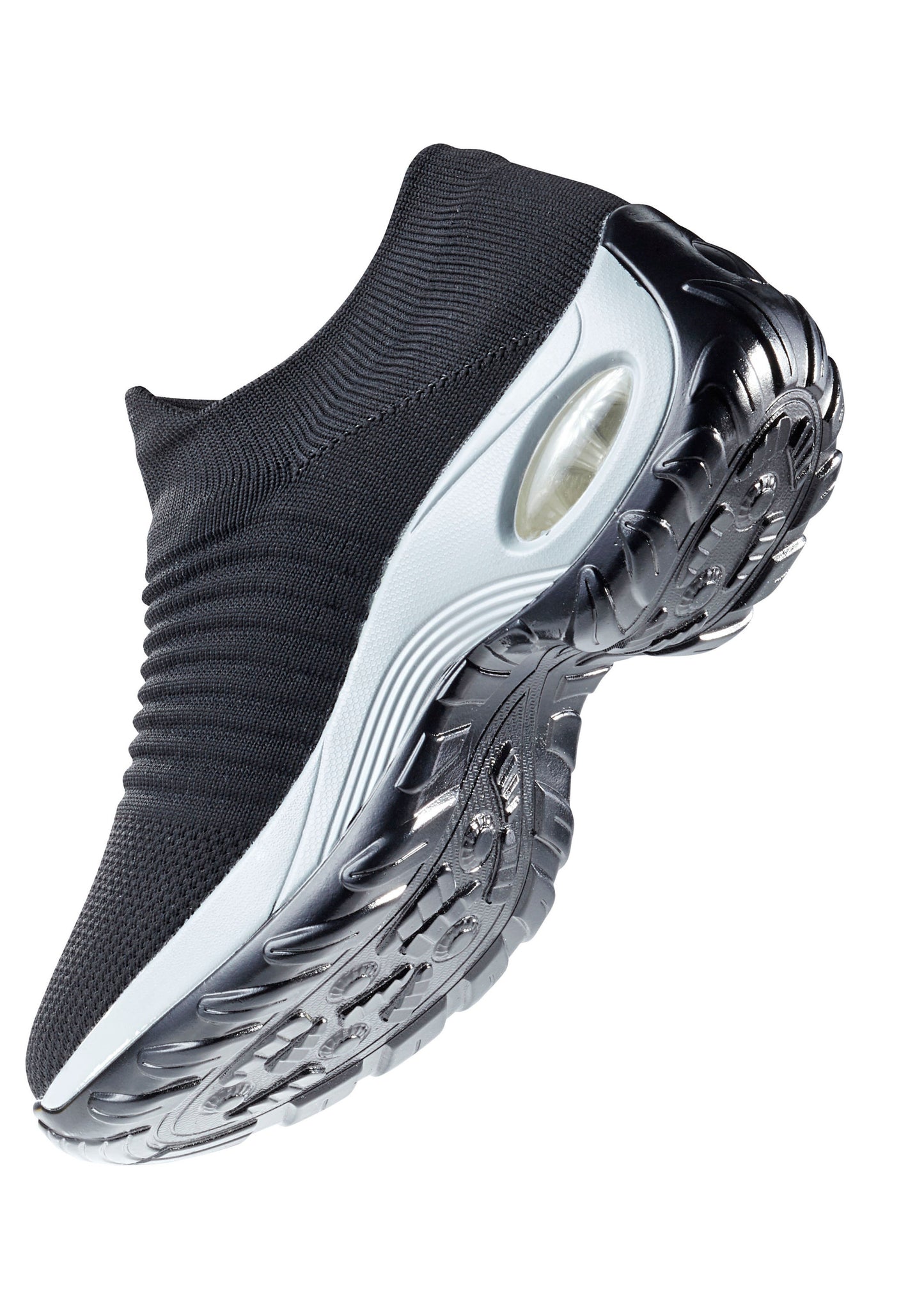 Freizeitschuh "Stretch", schwarz (Grösse: 41)