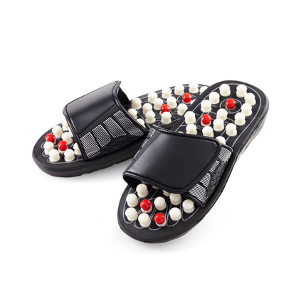 Massage-Pantolette, schwarz (Grösse: 38/39)