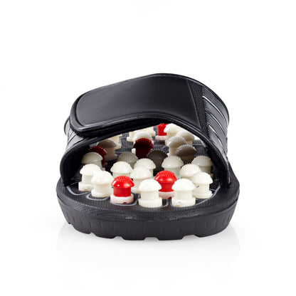 Massage-Pantolette, schwarz (Grösse: 38/39)