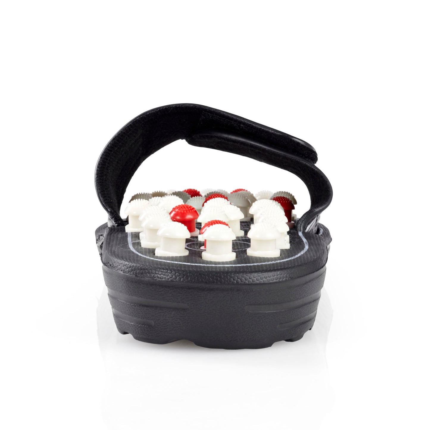 Massage-Pantolette, schwarz (Grösse: 38/39)