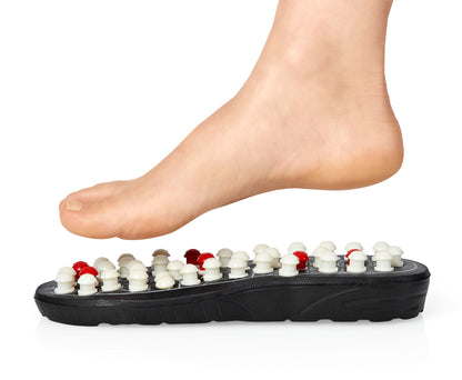 Massage-Pantolette, schwarz (Grösse: 38/39)