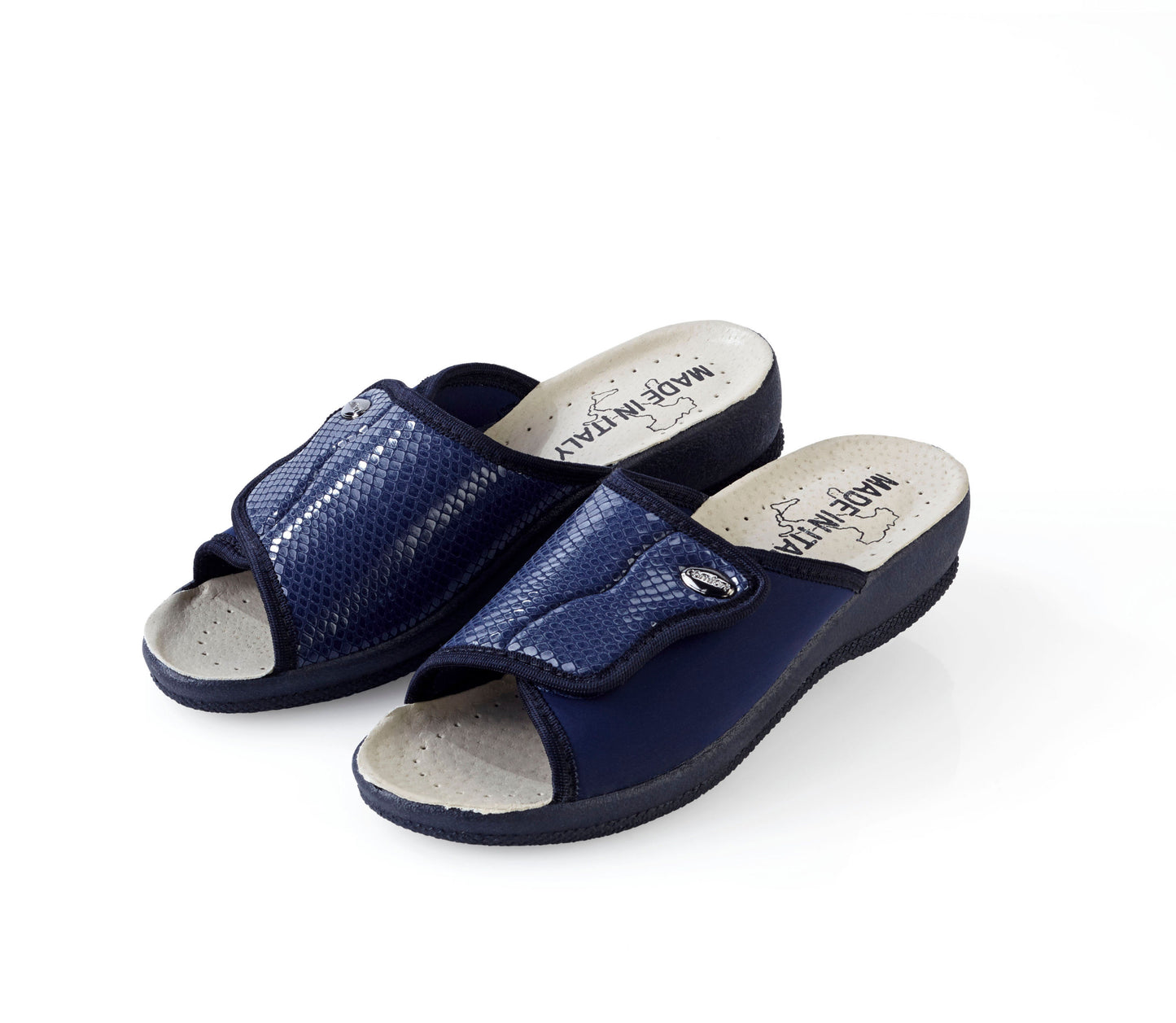 Hallux-Pantolette "Christin", marine (Grösse: 39)