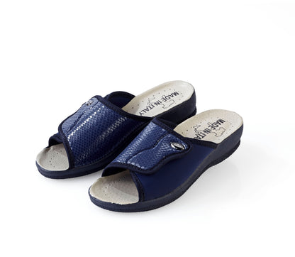 Hallux-Pantolette "Christin", marine (Grösse: 39)