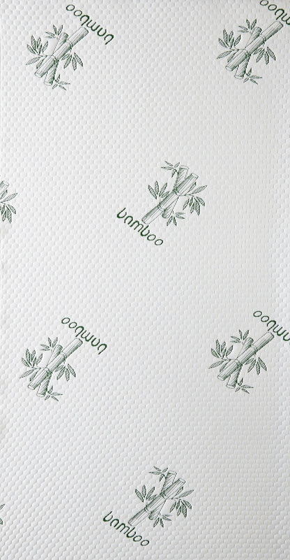 5-Zonen Matratzentopper mit Bambusbezug (Grösse: 200 x 140 cm)