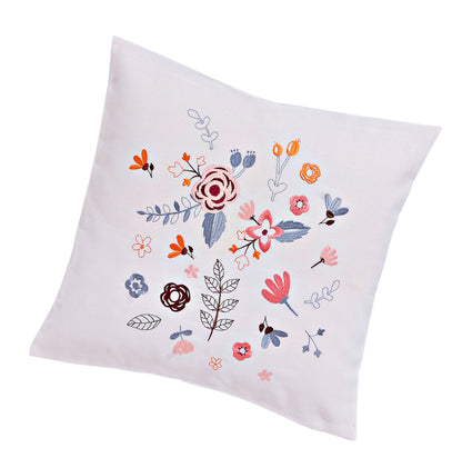 Kissenhülle  "Flowers" 40 x 40 cm