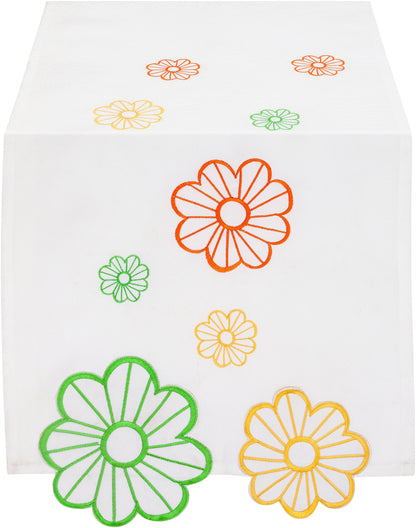 Tischläufer "Flowers Colorful" 40 x 140 cm