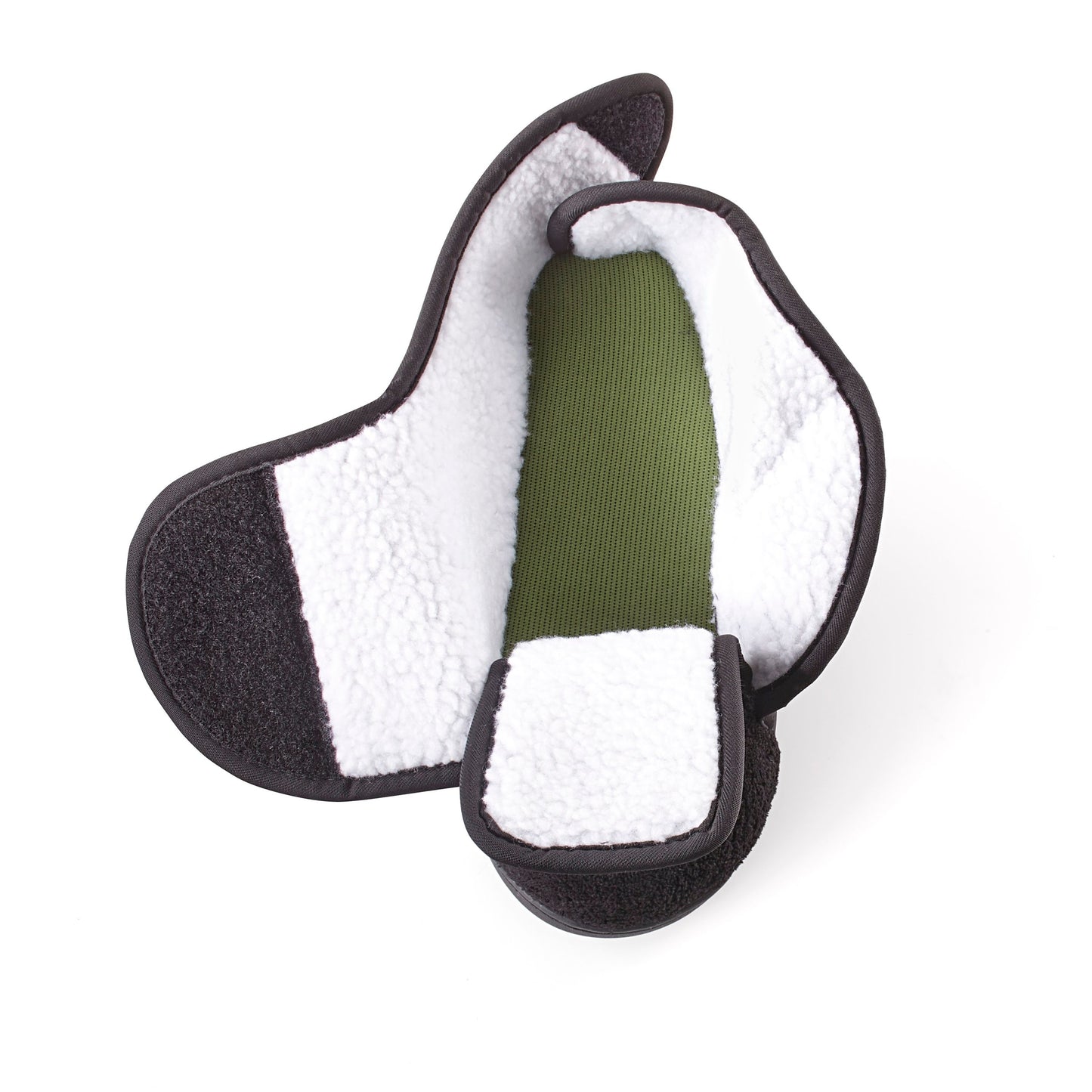 Klett-Hausschuhe, schwarz (Grösse: 40 - 41)