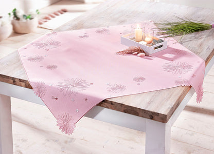 Mitteldecke 'Blüten' 85 x 85 cm