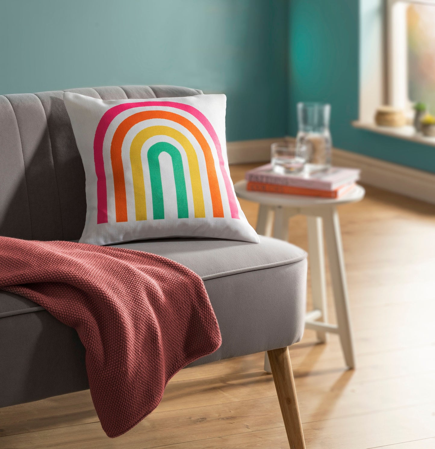 Kissenhülle "Rainbow" 40x40cm