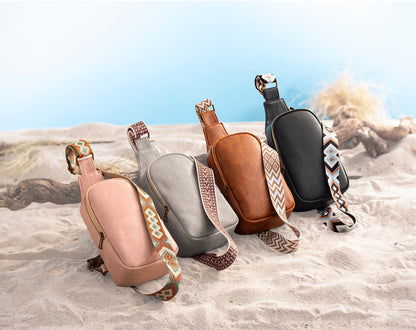 HJP Damen Sling Bag "Fina" (Farbe: rosa)