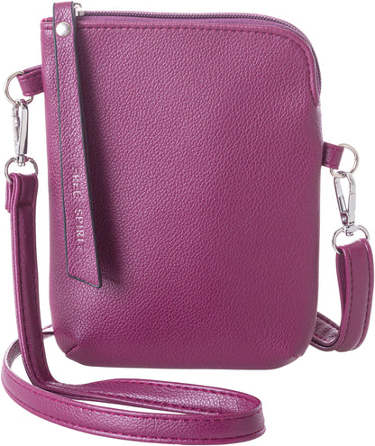 HJP Damen Umhängetasche "Joy" (Farbe: beere)