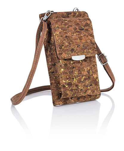 HJP Handy-Umhängetasche "Kork" (Farbe: Pattern)