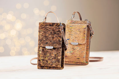 HJP Handy-Umhängetasche "Kork" (Farbe: Pattern)