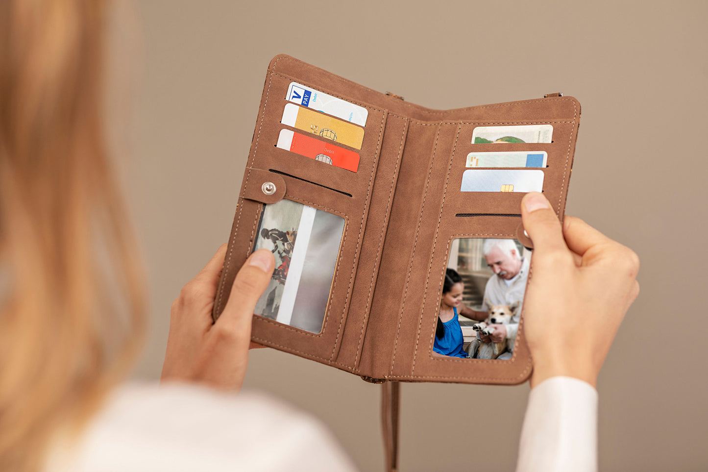 HJP Handy-Umhängetasche "Kork" (Farbe: Colors)