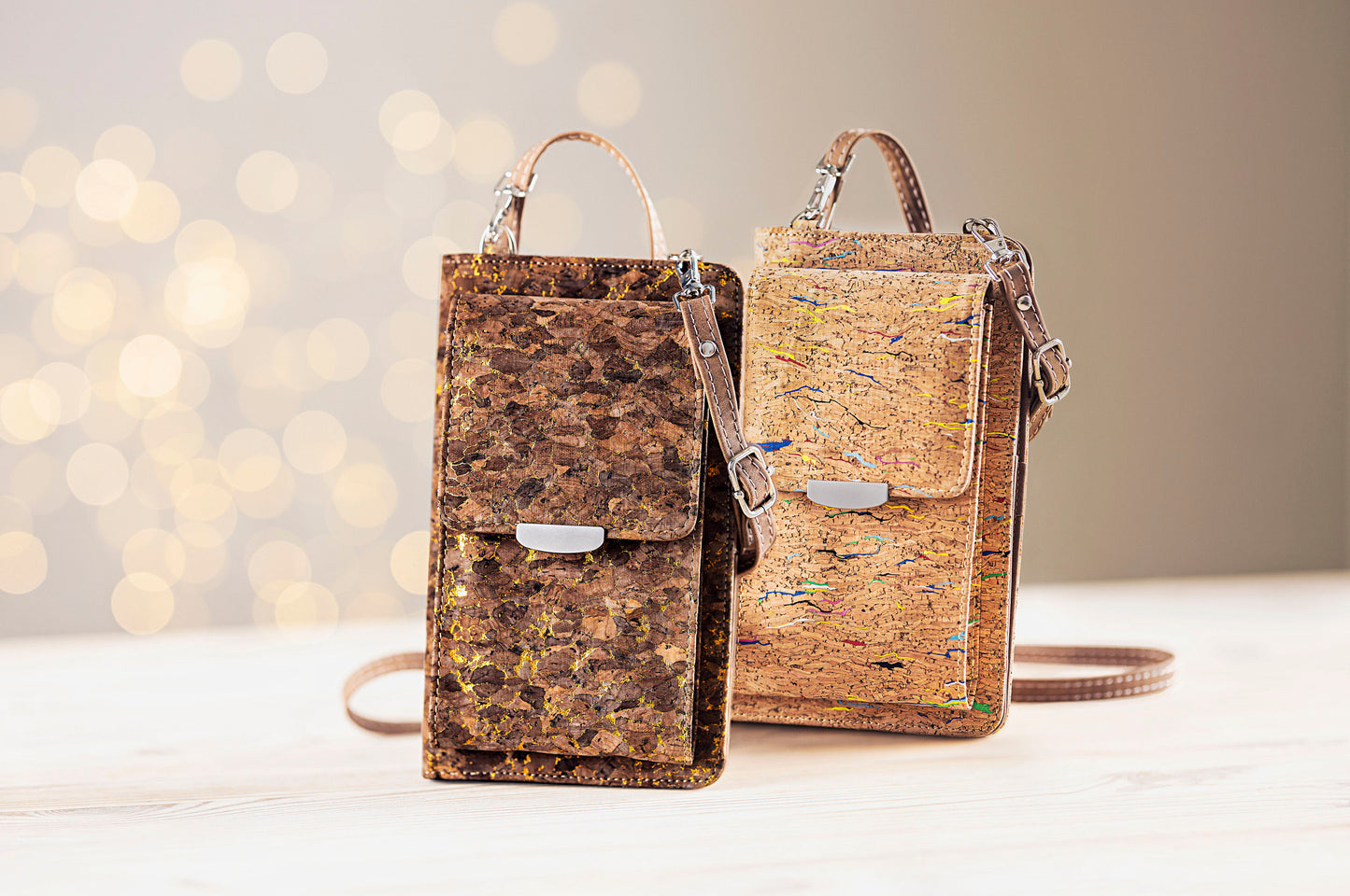 HJP Handy-Umhängetasche "Kork" (Farbe: Colors)