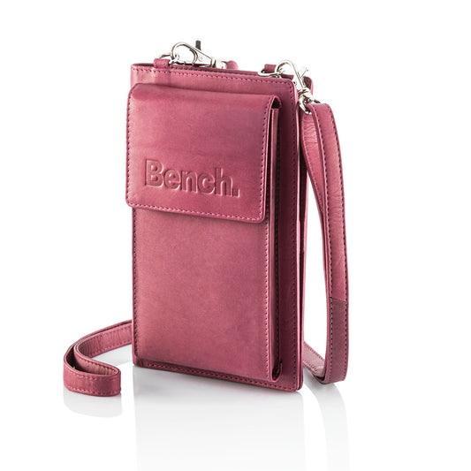 BENCH Handy-Umhängetasche "Logo" (Farbe: beere)