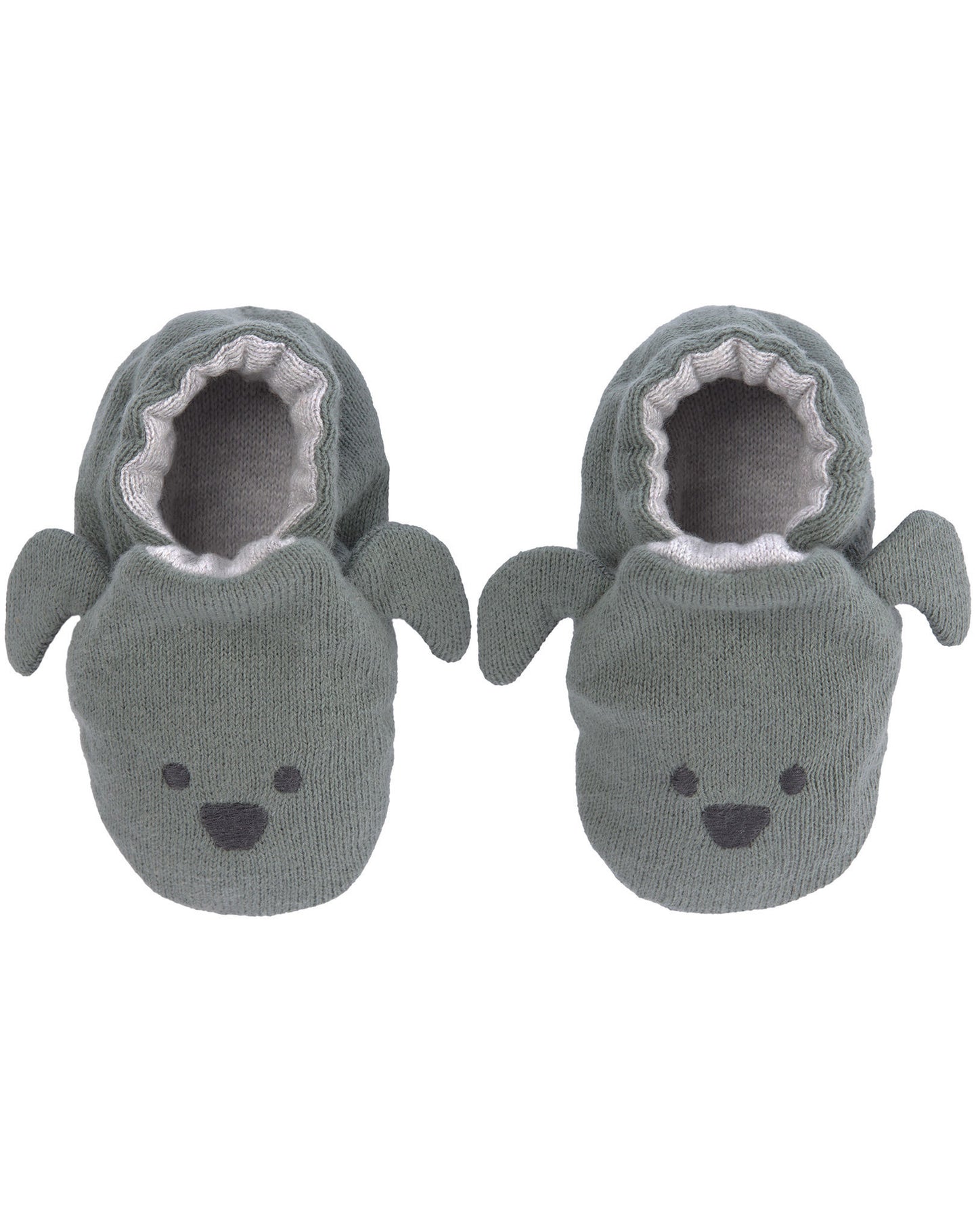Lässig Krabbelschuhe "Little Chums - Dog", grau