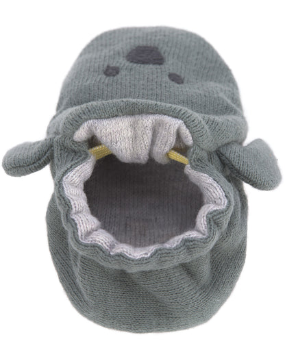 Lässig Krabbelschuhe "Little Chums - Dog", grau