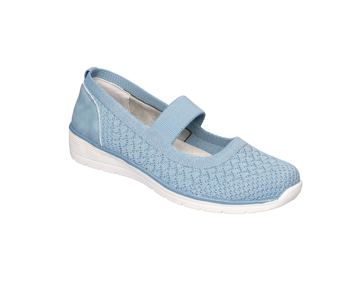 Bequem-Ballerina "Tabea" (Grösse: 41) blau