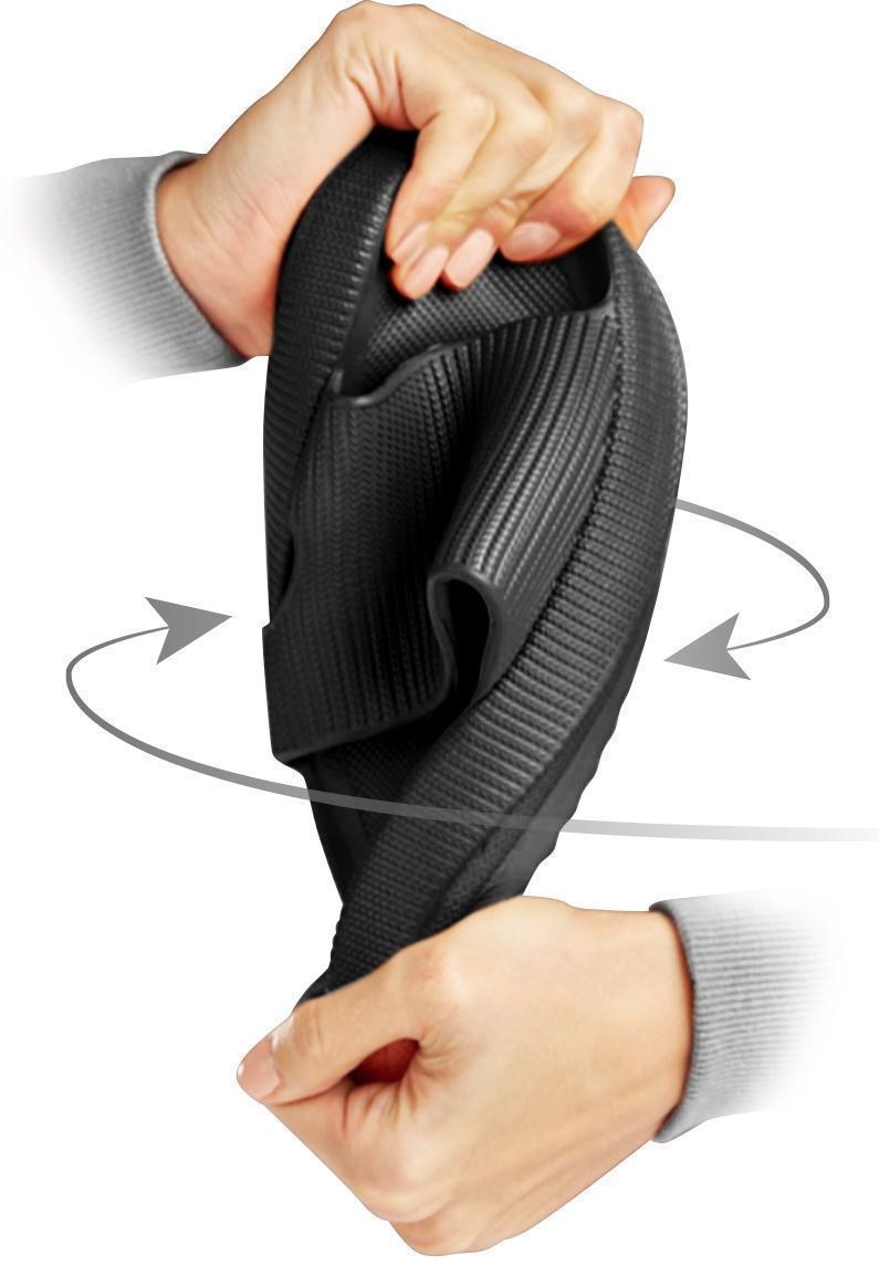 RelaxVital Wolken Slipper (Grösse: 44) schwarz