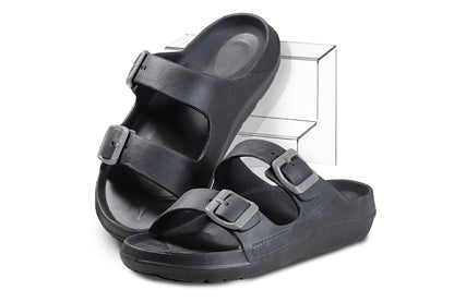 Relax Vital Wolken Sandale, schwarz (Grösse: 37)