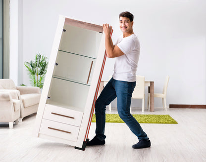 Rollyzberg Transportrollen 2er-Set (Farbe: schwarz) inkl. 2 Gurte