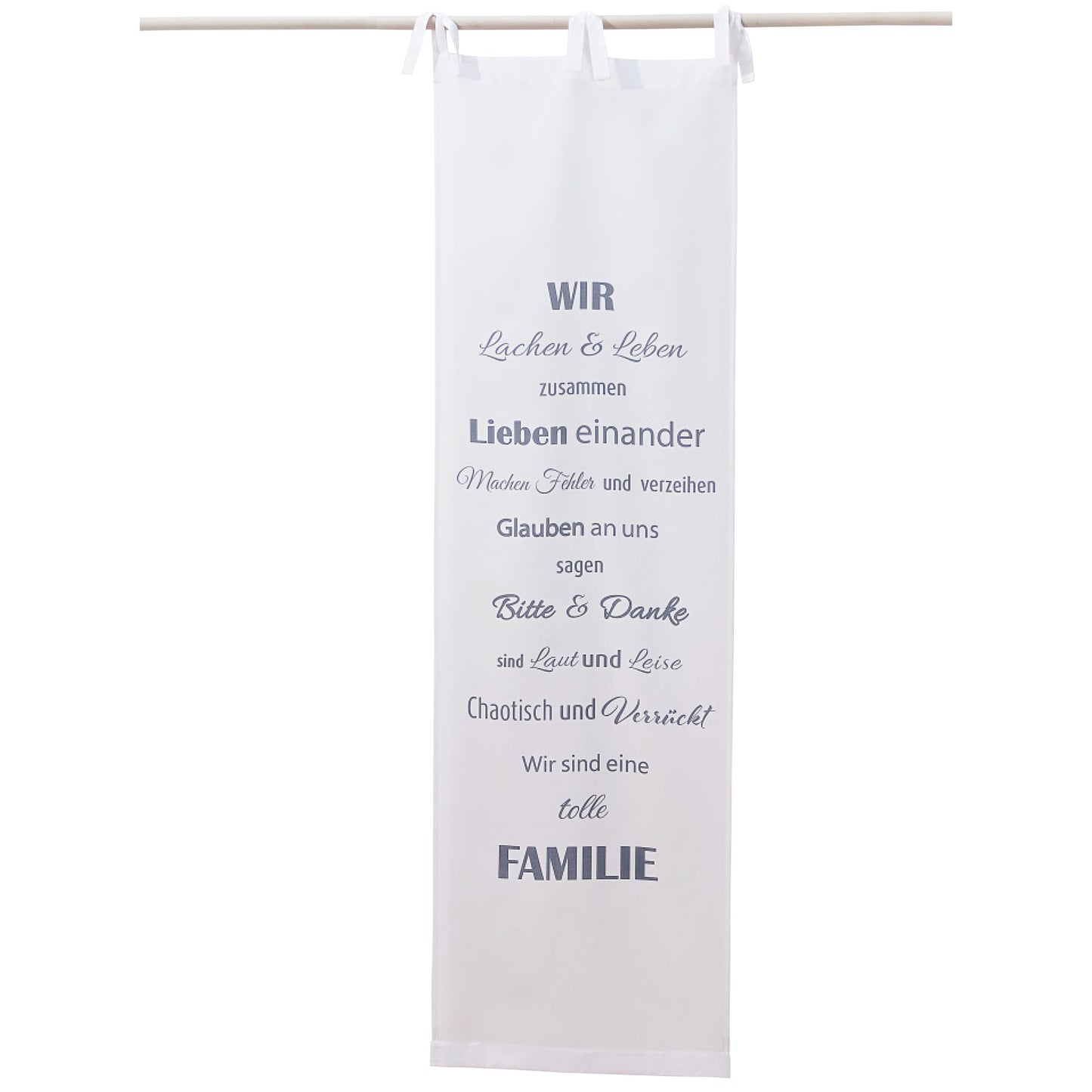 Vorhang "Familie", 60x200cm