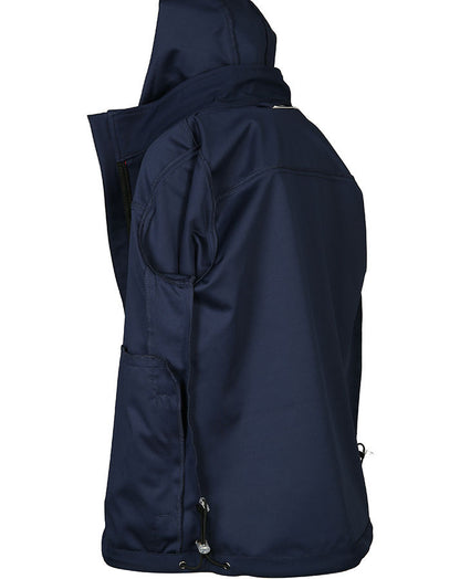 Softshelljacke KONTRAST in navy/pink (Grösse: 110)