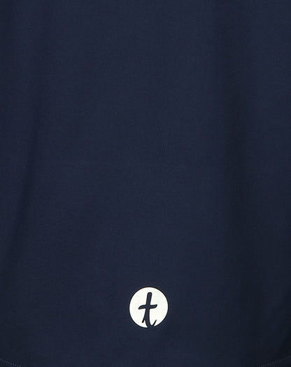 Softshelljacke KONTRAST in navy/hellblau (Grösse: 110)