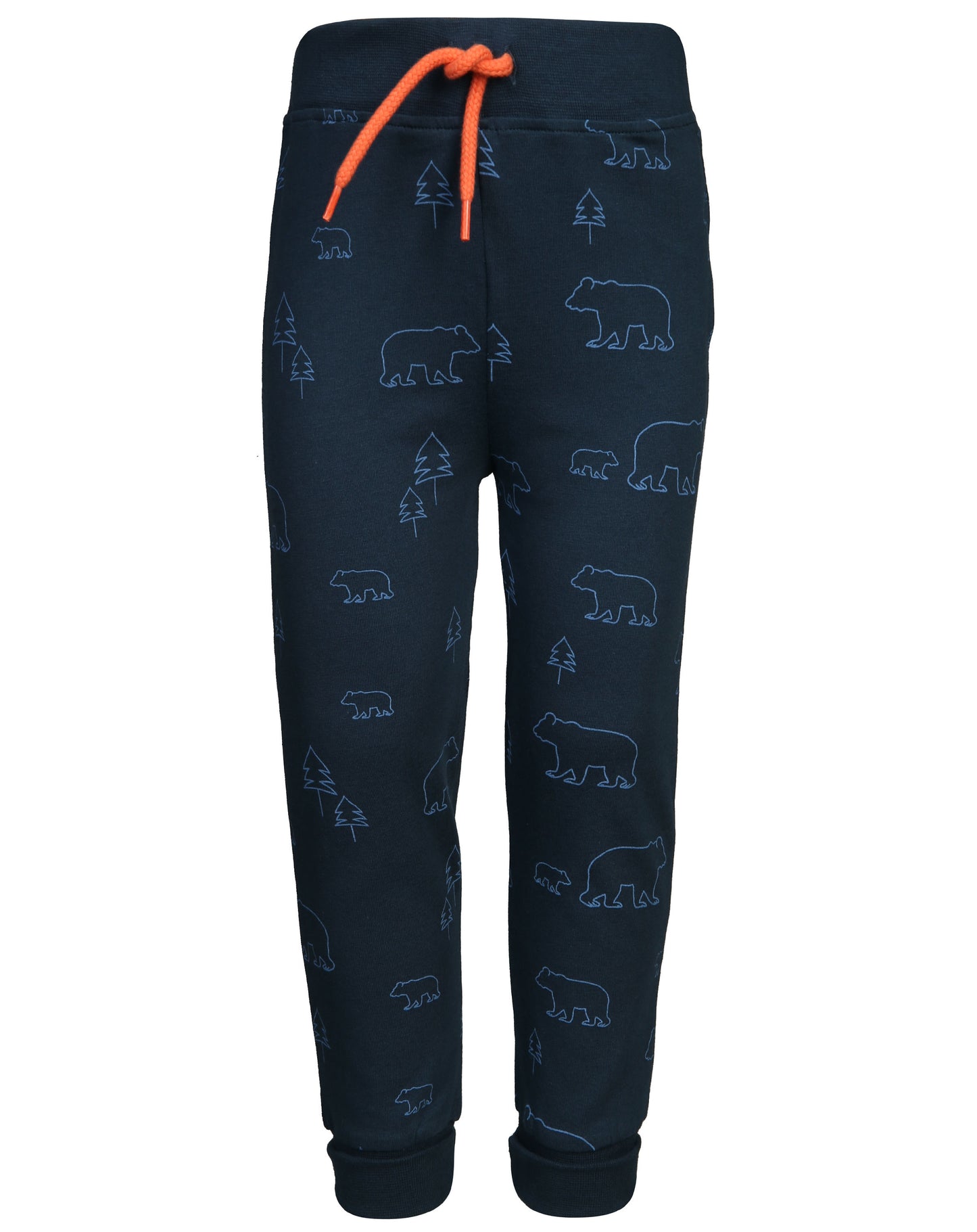 Schlupfhose JUMP-BÄREN Gr.128 in dunkelblau