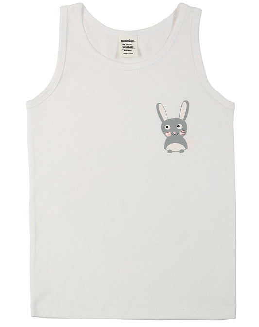 Unterhemd HASE HENRY 2er-Pack in rosa/weiss