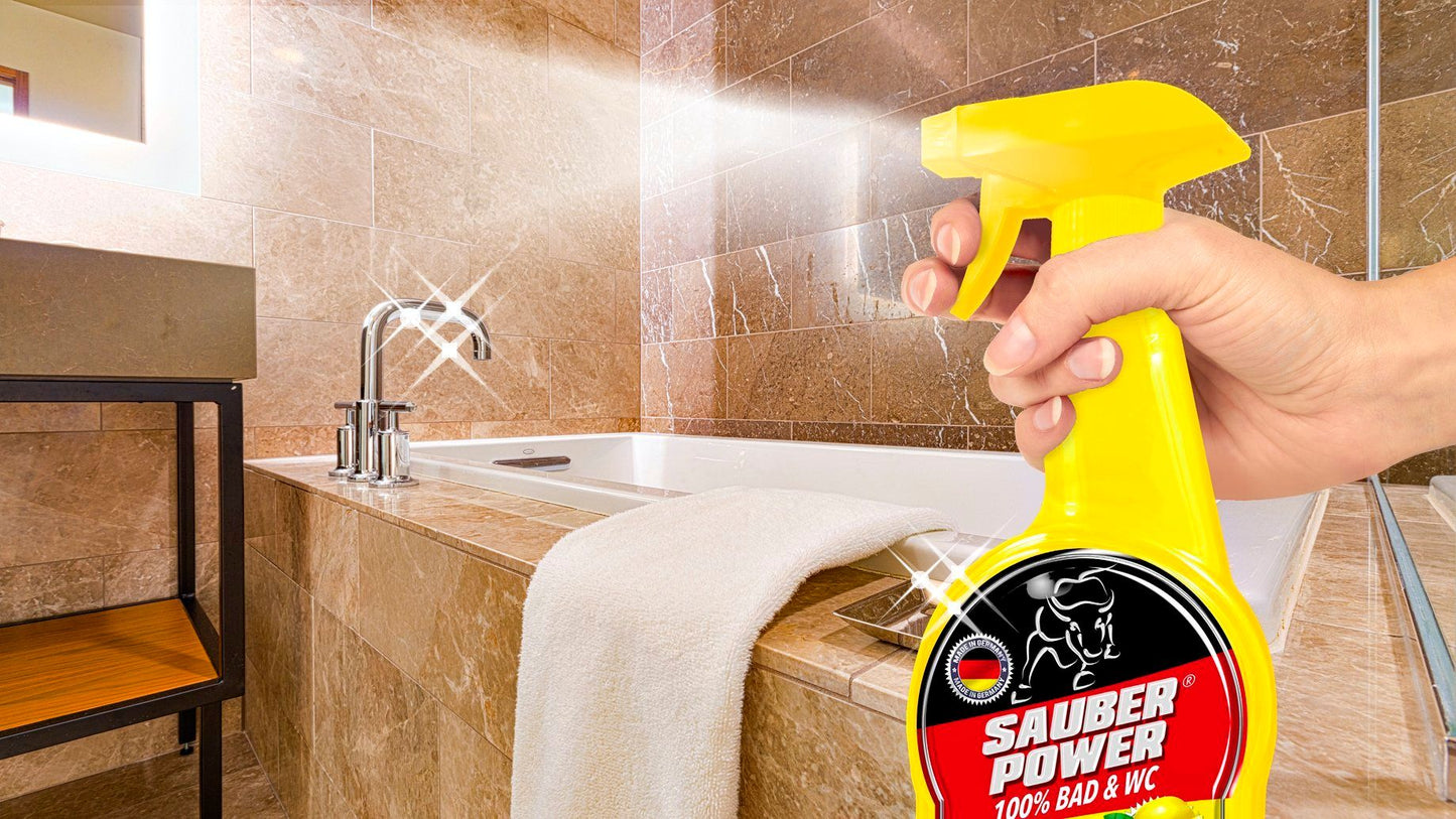Sauber Power 100% Bad & WC, Reinigungs-Set