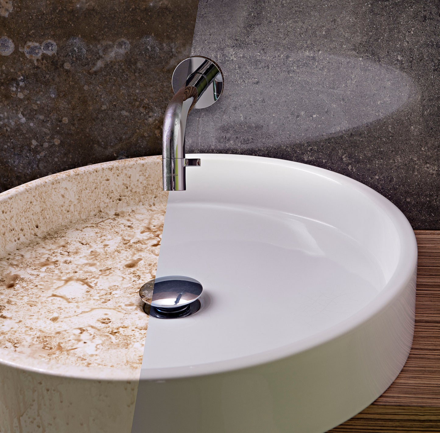 Badreiniger Beutel 400 g und Sprühflasche