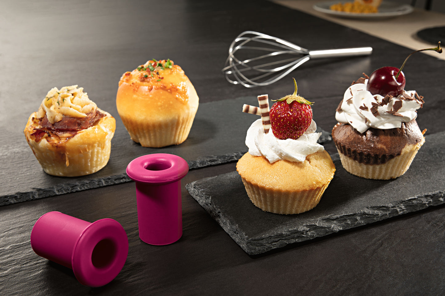 CuCap Silikon-Backförmchen 6er-Set